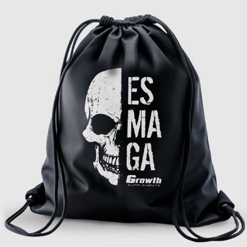 Sacola Bag - Tipo Mochila - Preta - GSuplementos (Diversos Modelos)