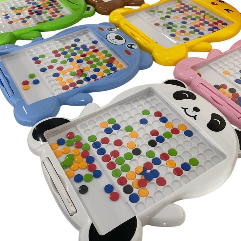 Tábua De Desenho Magnético Escrita Colorido Folhetos Criativos Padrão Educaional