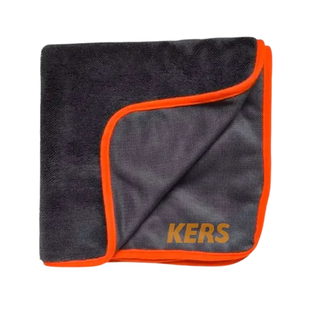 Toalha Microfibra Para Secagem Twist Cinza 90X60 600gsm - Toalha Kers