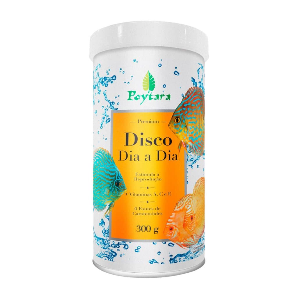 Raçao Poytara Disco Dia Dia 300g Ideal Para Disco E Bandeira