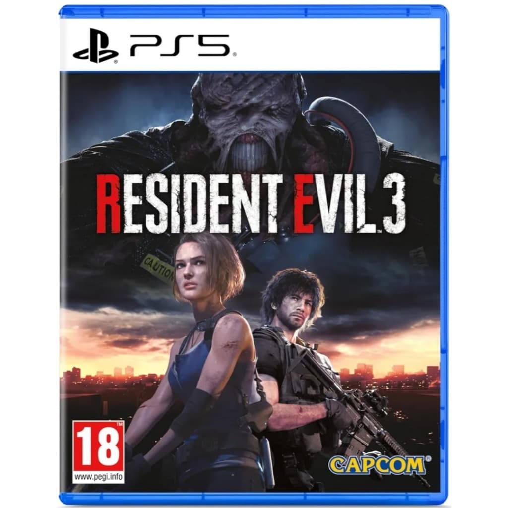 Resident Evil 3 Remake PS5 Mídia Física Novo Lacrado Original