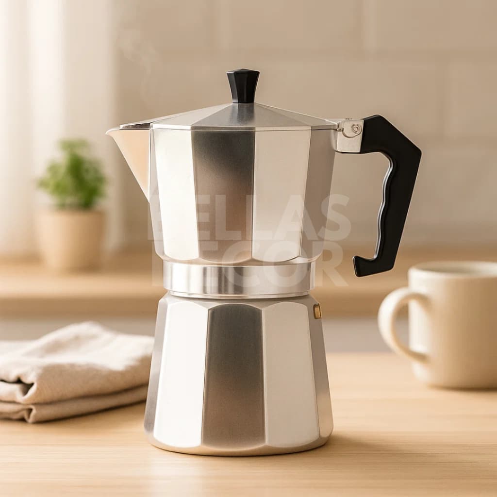 Cafeteira Moka Italiana Clink Inox 12 Xícaras – Café Espresso Tradicional no Fogão