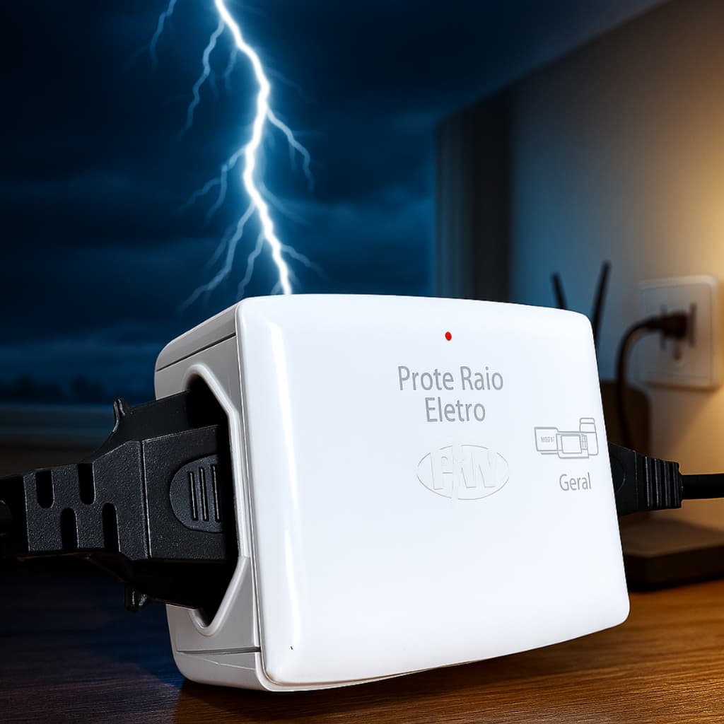 Protetor Contra Raios Descargas Picos de energia para Eletrodomésticos ORIGINAL