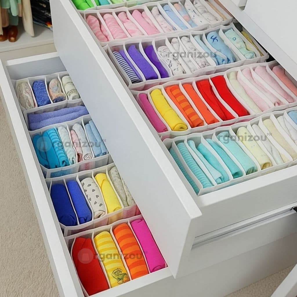 Colmeia Organizadora de gavetas PP, P, M, G - Reorganizei