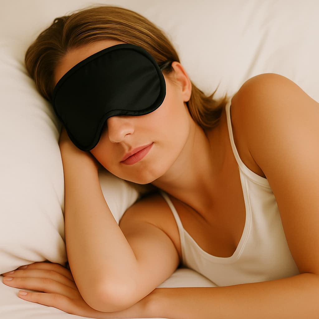 Tapa Olho para dormir Premium É seu Escudo Contra Luz Perfeita Viajar Relaxar Dormir Máscara