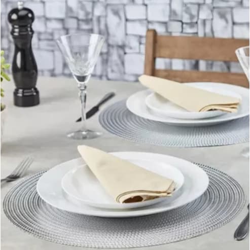 KIT Jogo Americano Redondo Sousplat Cozinha Jantar