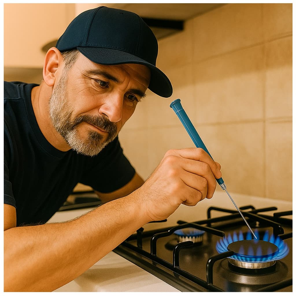 02 x Agulhas Para Desentupir Fogão Almenta a capacidade e velocidade no cozimento do alimento