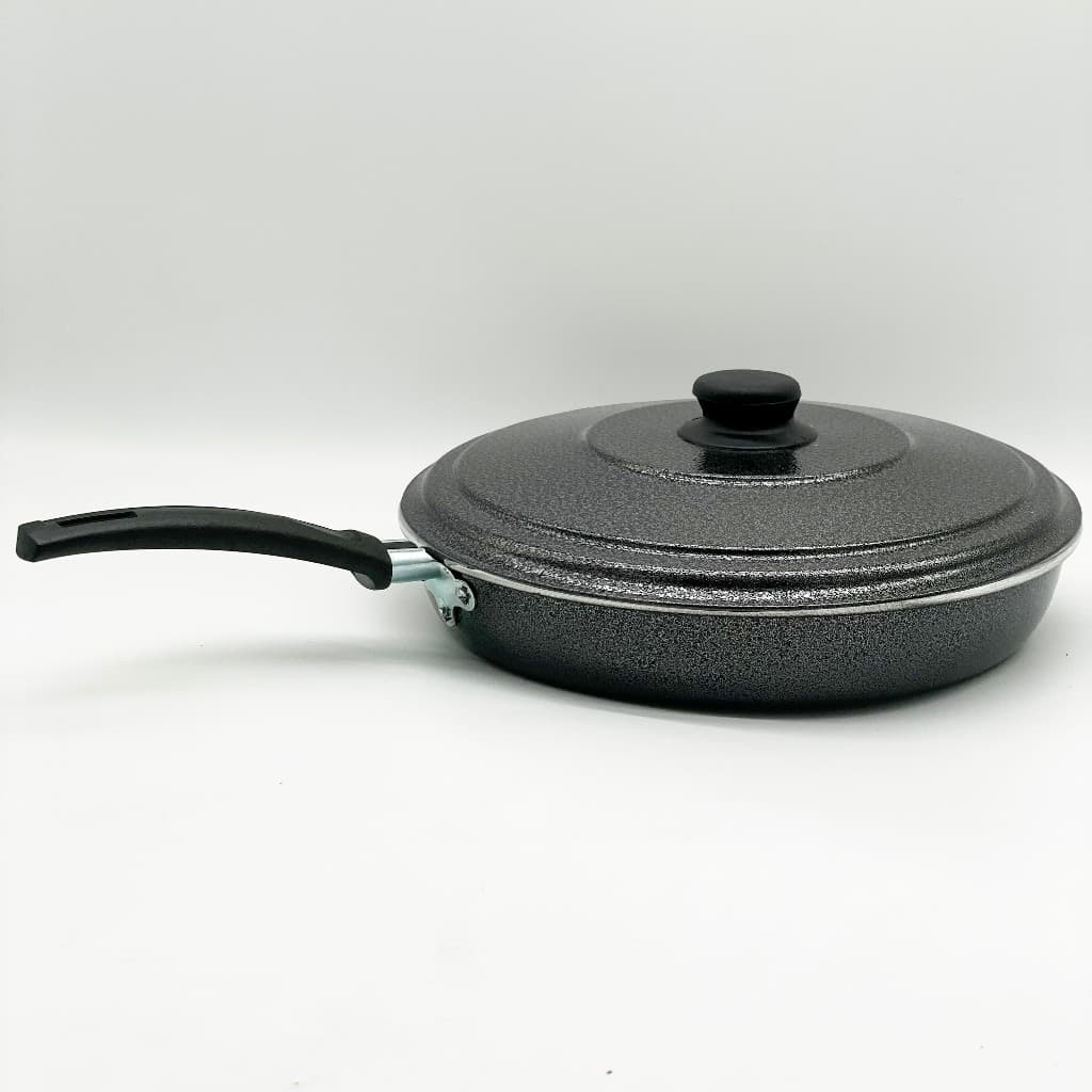 Frigideira de Alumínio Nº 26 – Linha Color Craquelado | Com Tampa