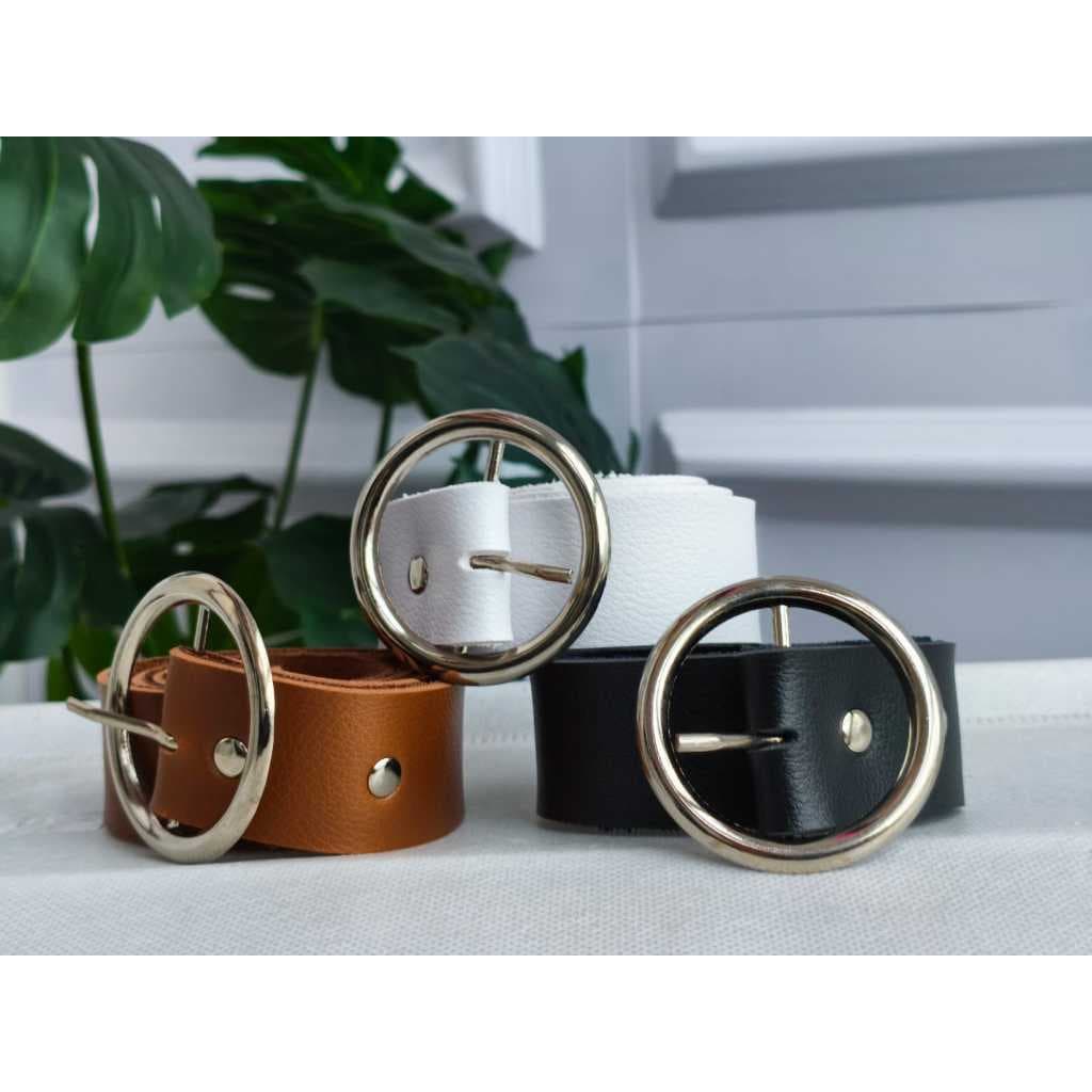 Cinto Infantil Redondo fivela prata infantil moda blogueirinha