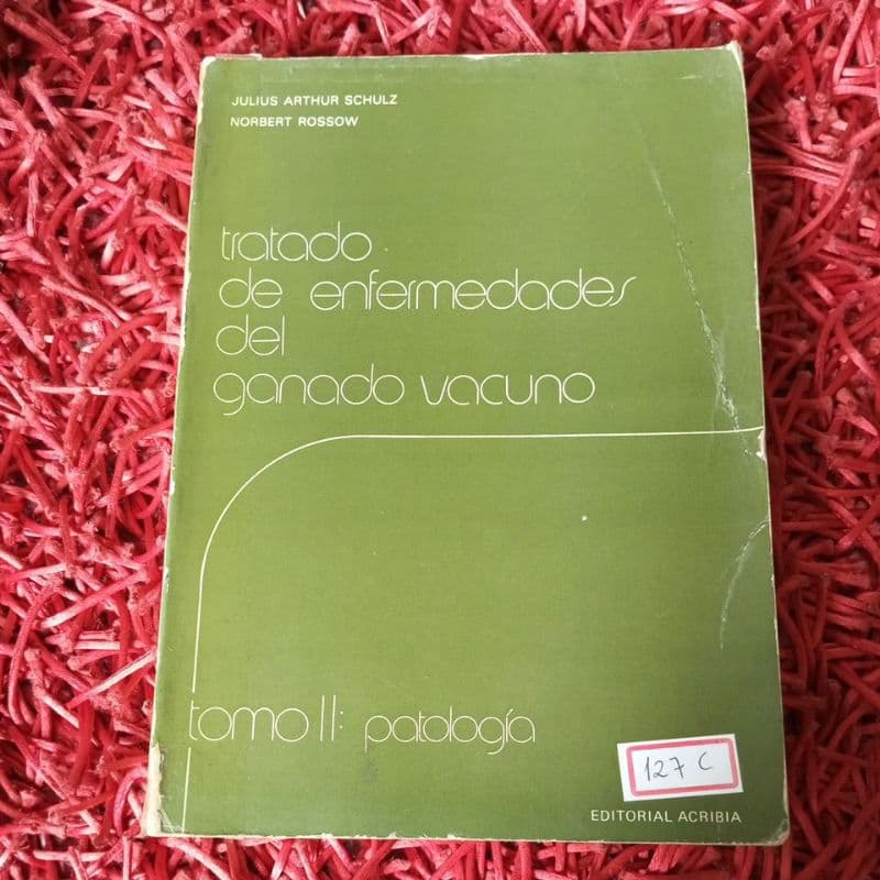 Tratado de enfermedades del ganado vacuno II Em espanhol (127c)