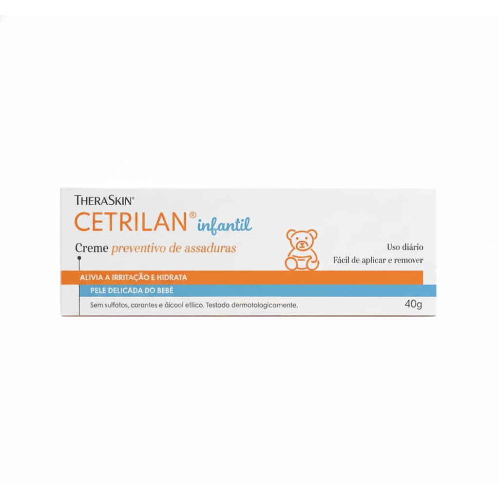 Creme Cetrilan Infantil 40g Theraskin – Protege e Hidrata a Pele do Bebê