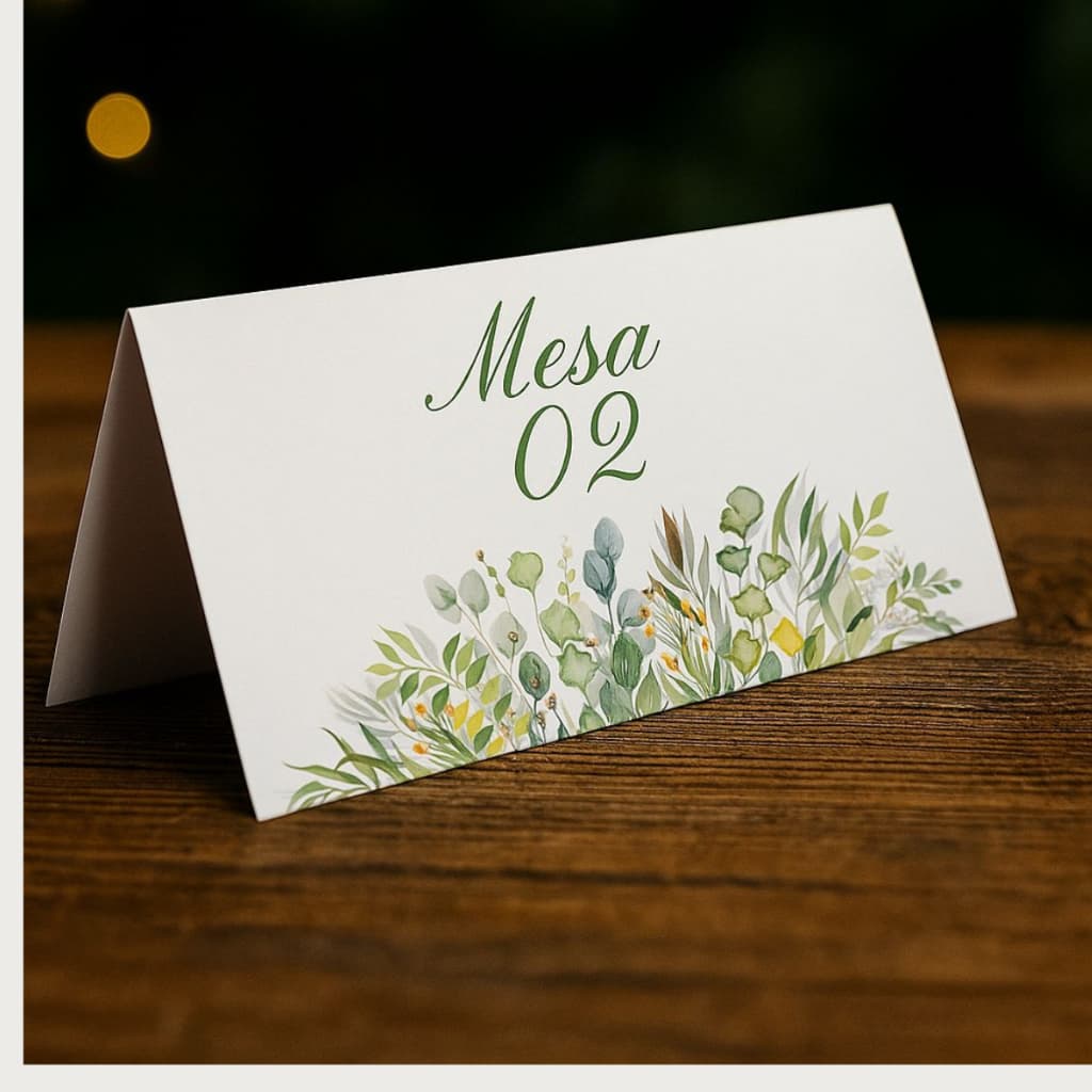 Placa de Mesa Frase- Numeração Para Aniversários Casamentos e eventos