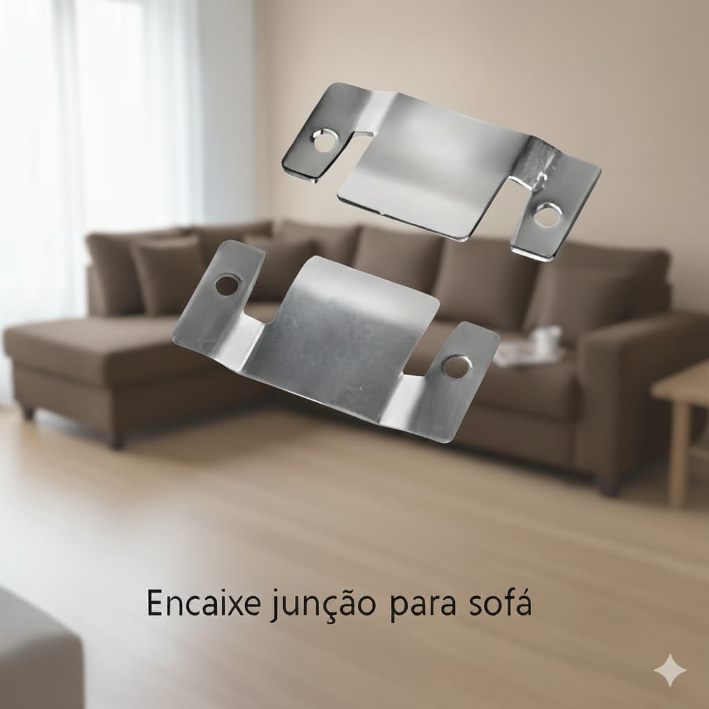 Mini Encaixe para Junção de Sofás, Painéis ou Cabeceiras