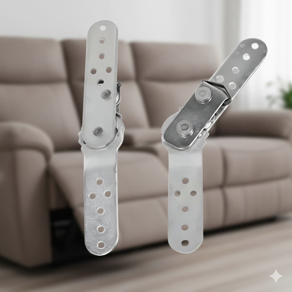 Catraca Reclinável para Cabeceira de Sofá 4 Níveis de Ajuste