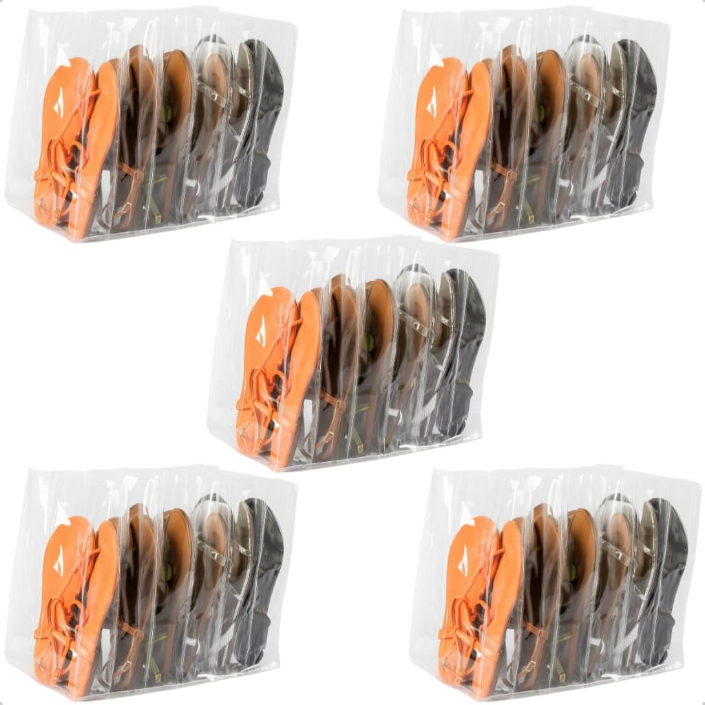 Kit 5 Colmeia Organizadora Sapato Rasteirinha Sandália Chinelo Toalha 6 Nichos 21x30x40