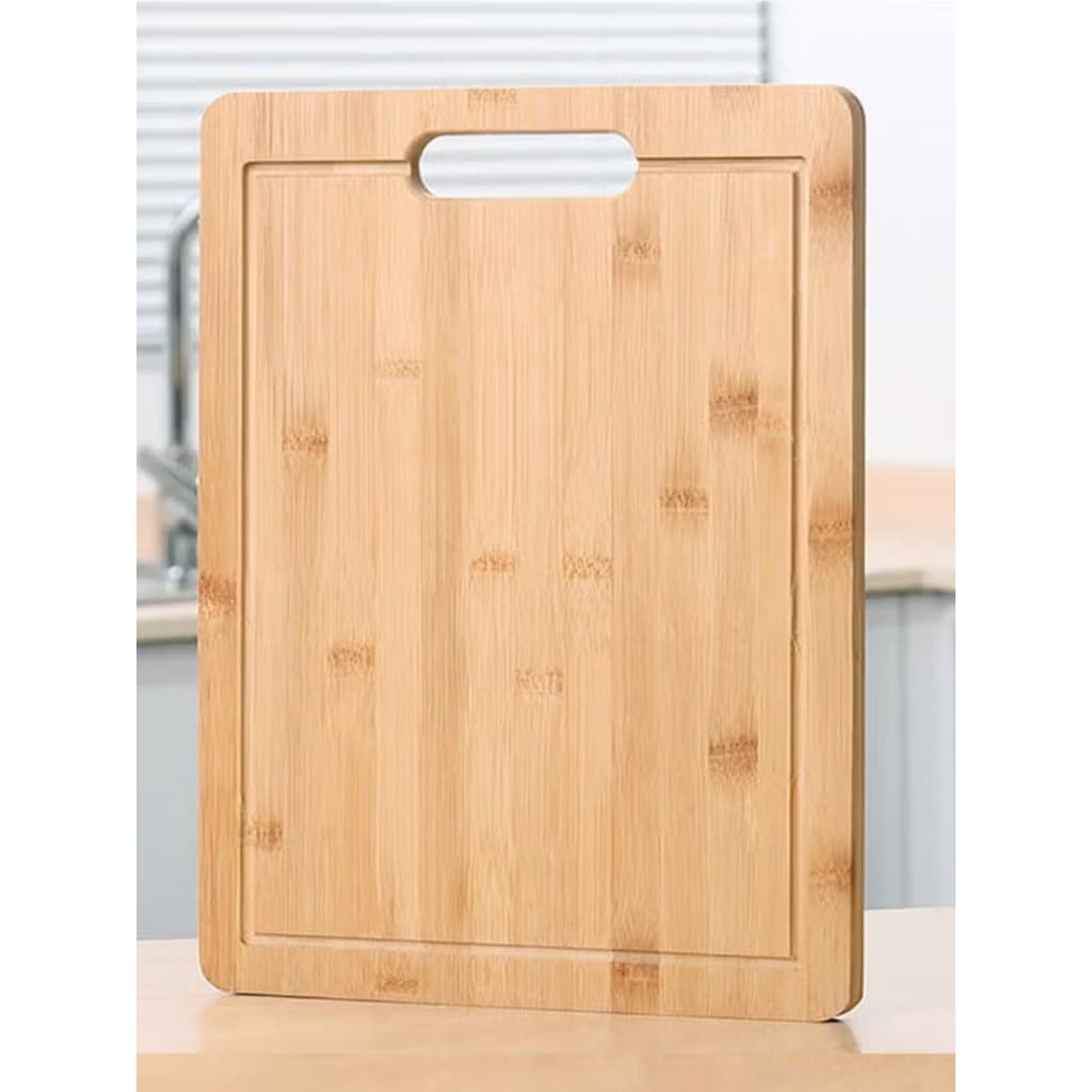 Tábua De 100% bambu Grande para Carne Legumes fruta Ecológico Bambu Com Alça