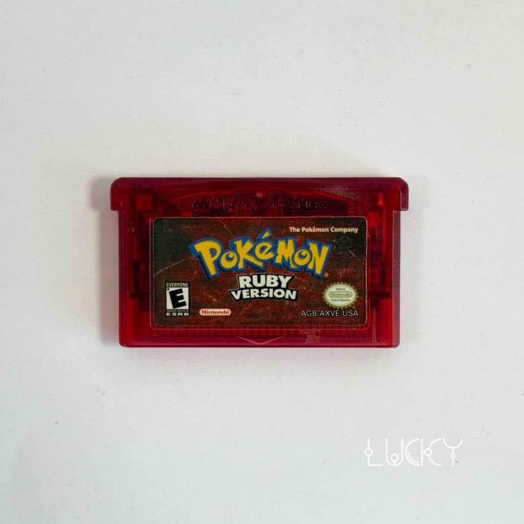 Pokémon Ruby Gameboy Advance Gba (cartucho)