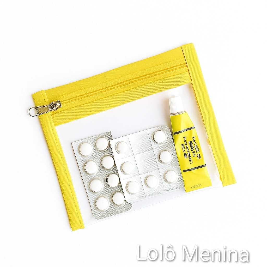 Nécessaire para Organizar a Bolsa - Porta Remédio
