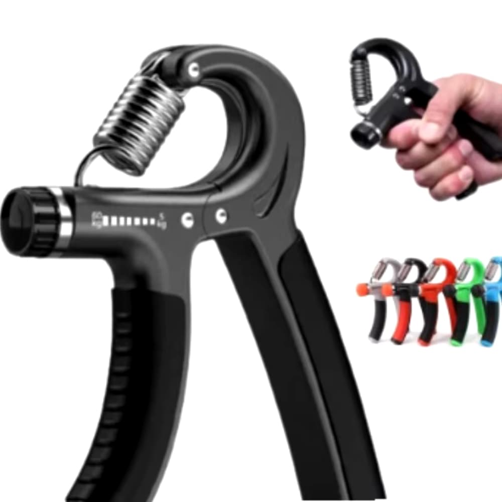 Aderência de mão Hand grip 5-60KG Exercite a força do antebraço e dos dedos