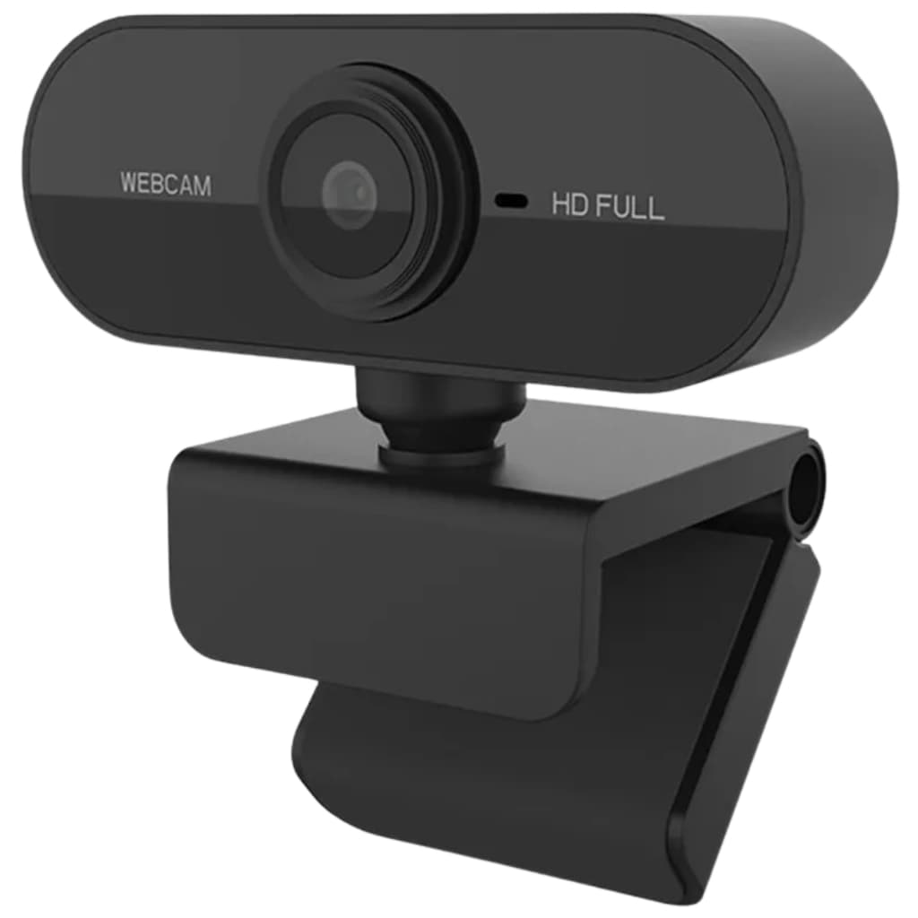 Webcam Full HD 1080p com Microfone Embutido USB Plug & Play