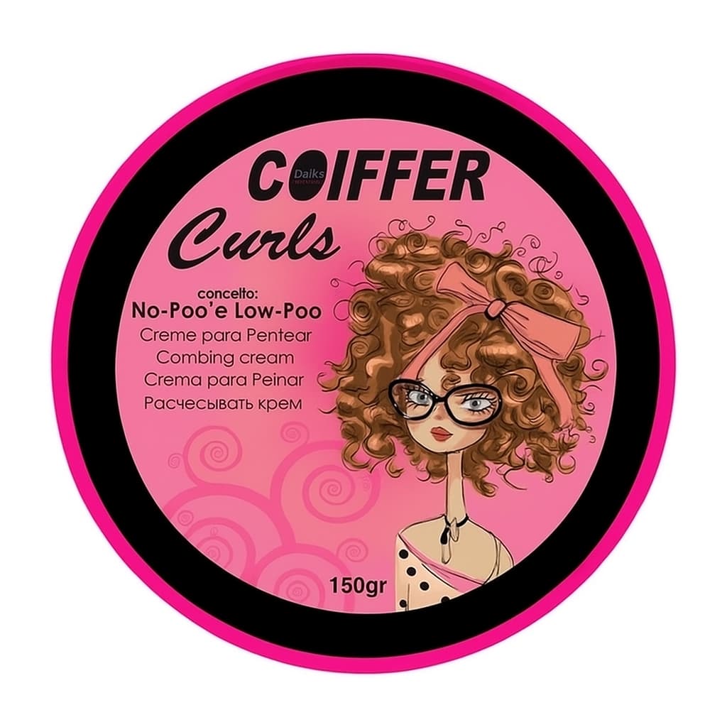 Creme De Pentear Curls Coiffer 150gr No-poo E Low-poo