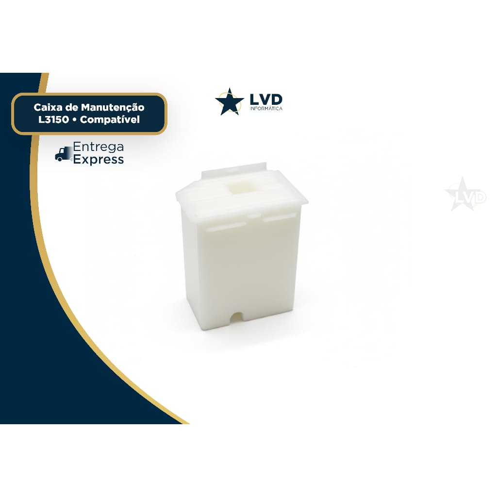 Caixa de manutenção para almofada Epson L1210 L1250 L3150 L3110 L3250 - Compatível (Envio Rápido)