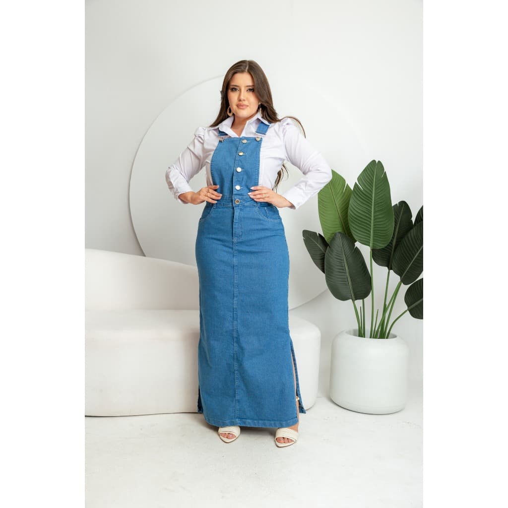 Jardineira Longa Delavê