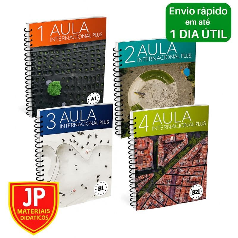 AULA INTERNACIONAL PLUS – LIBRO DEL ALUMNO (NÍVEIS 1, 2, 3, 4 E 5)