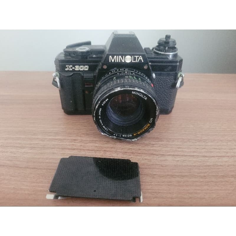 Câmera Minolta X300 sucata