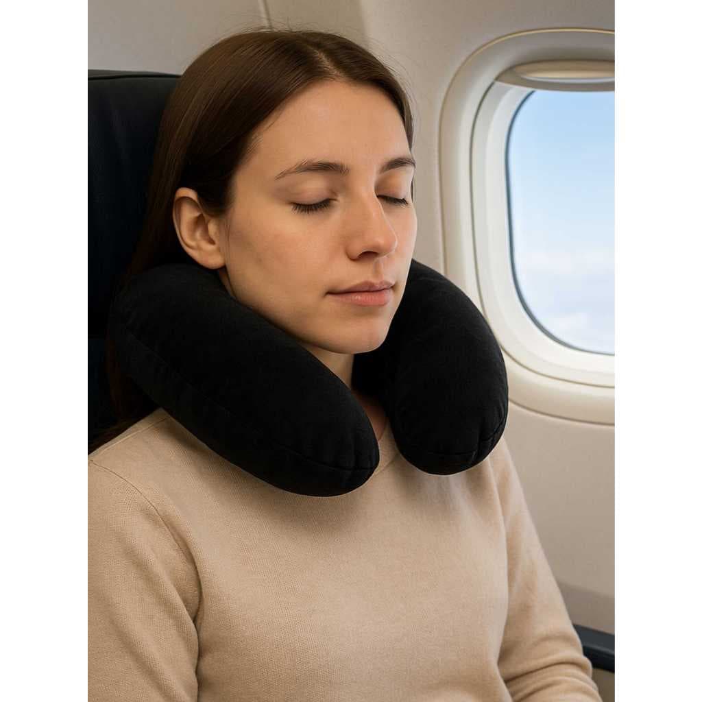 Travesseiro Almofada De Viagem Para Pescoço 30x30cm