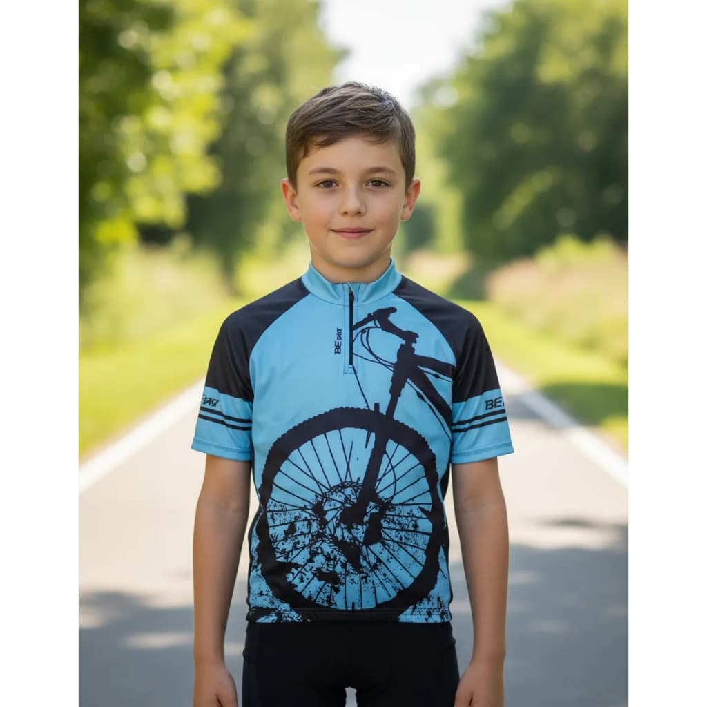 Conjunto Ciclista Infantil Bike Kids Uniforme Ciclismo Crianças Bicicleta Roupa Pedalar