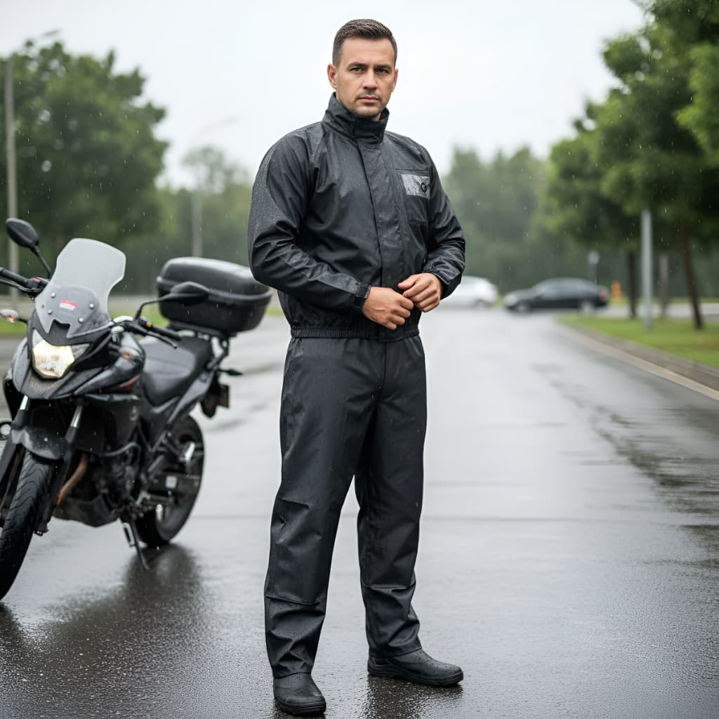 Capa de Chuva Impermeável Motociclista Original Fly