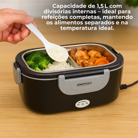 Marmiteira Elétrica Térmica Bivolt - Preta