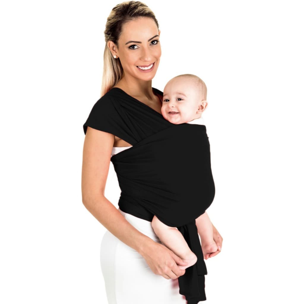 SLING BABY BEBÊ MAMÃE CANGURU WRAP SLING CONFORTÁVEL E ERGONÔMICO PRÁTICO DE LAVAR E MUITO SEGURO