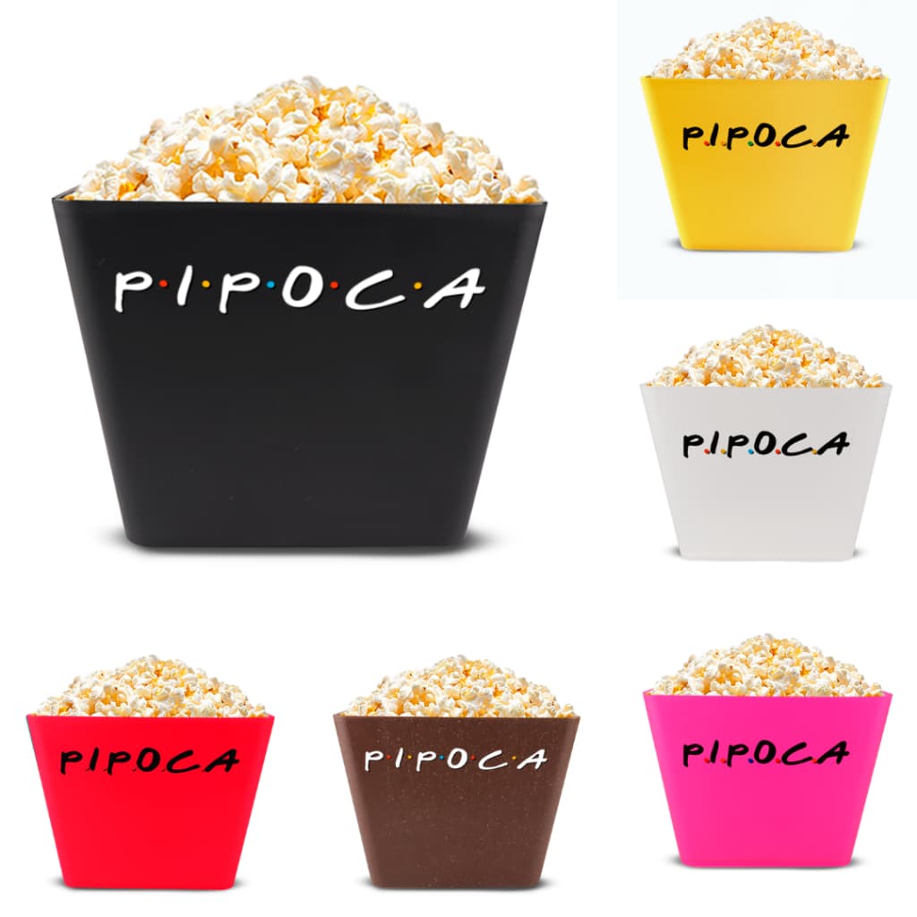 Balde ECO de Pipoca P.I.P.O.C.A 5L