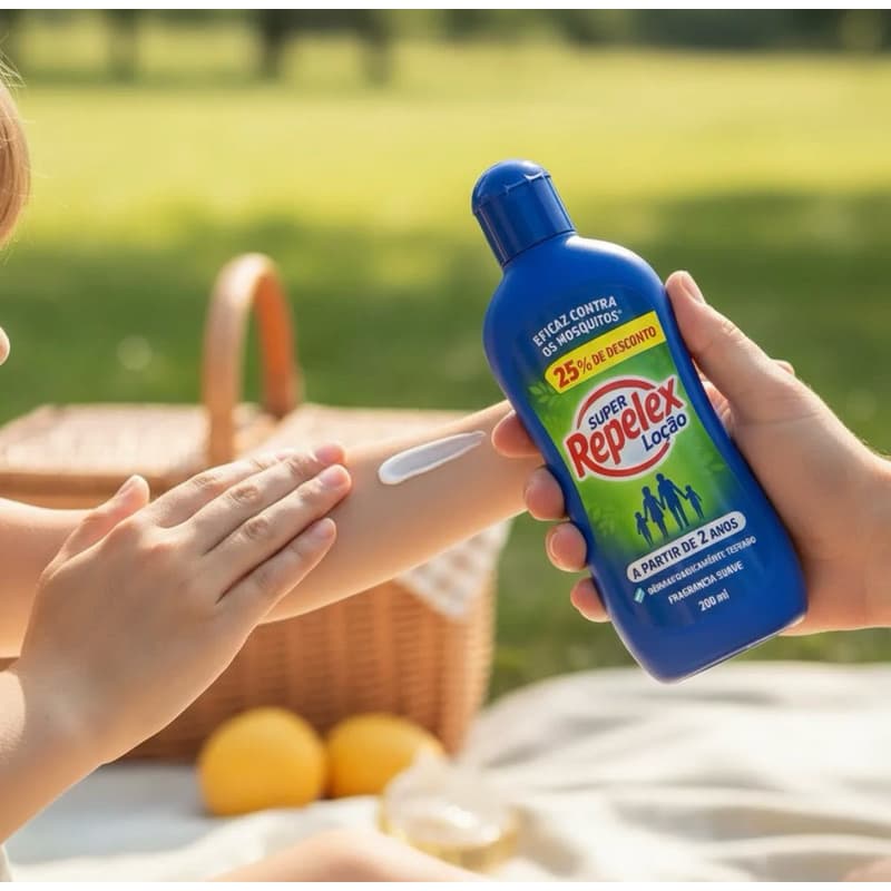 Repelente loção creme 100ml e 200ml| Repelex