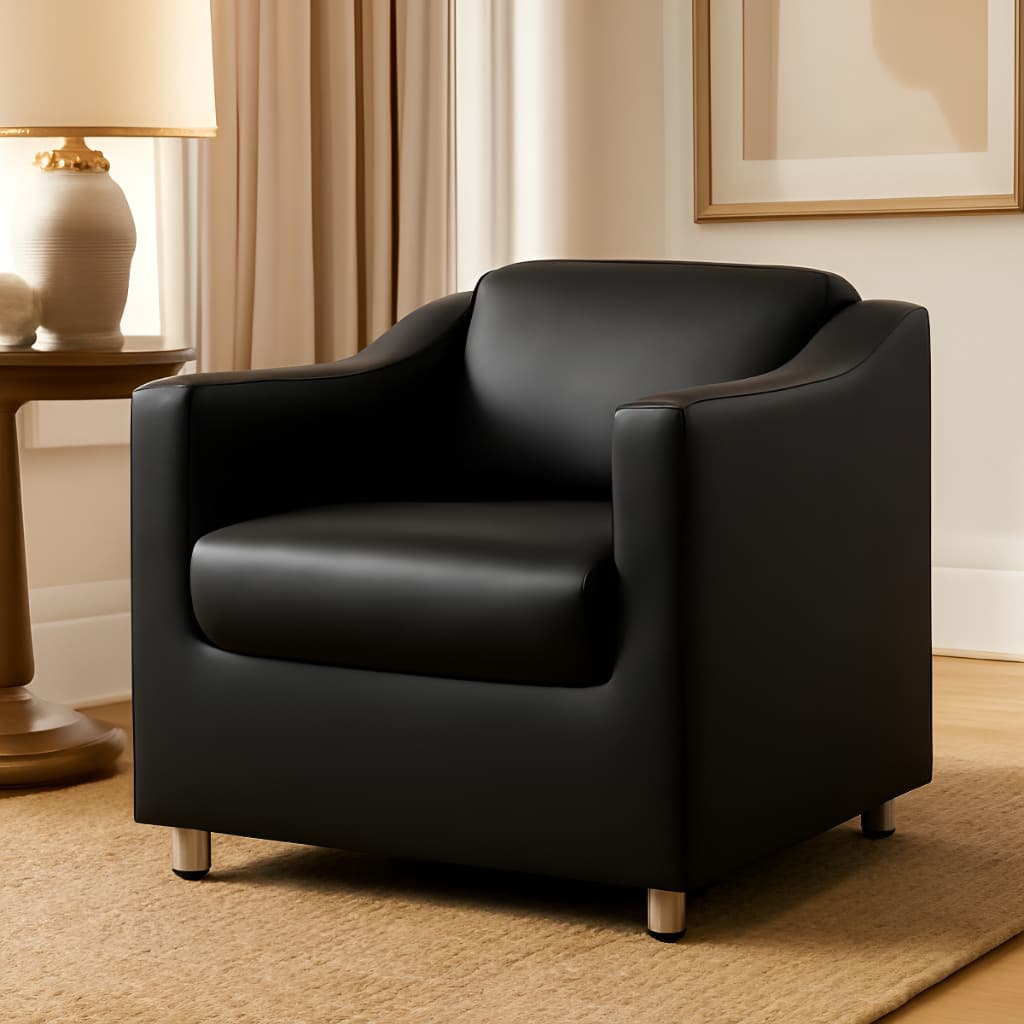 CORINO - Poltrona Decorativa Tillak para Hospital Recepção Clínica Salão de Beleza