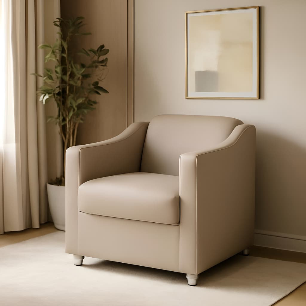 Envio Imediato - Poltrona CORINO Decorativa Tillak Consultório, Recepção, Sala, Escritório