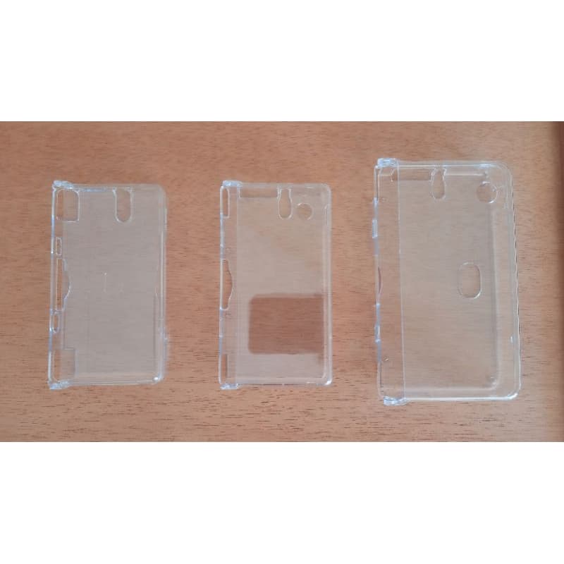 Case Proteção Acrílico e TPU para Game Boy Advance, Nintendo DS Lite, Nintendo DSi e XL