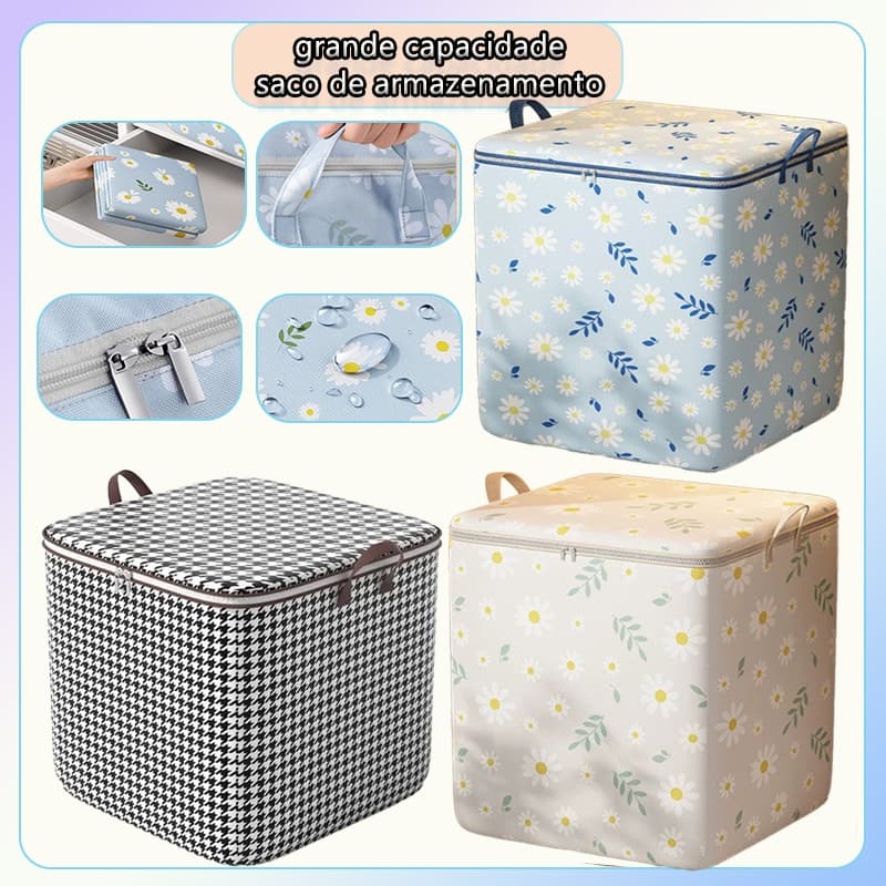 saco de armazenamento185L Caixa Multifuncional De Armazenamento De Grande Capacidade Para Colchas E Roupas Dom
