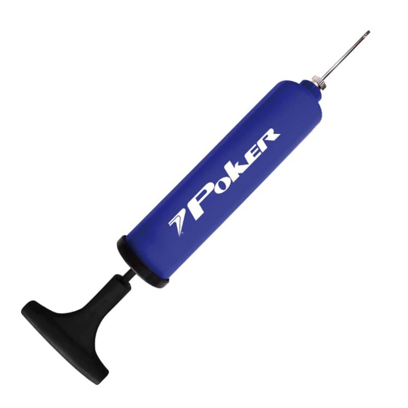 Bomba de Inflar Bolas Poker Way - C/Agulha Preto/Azul