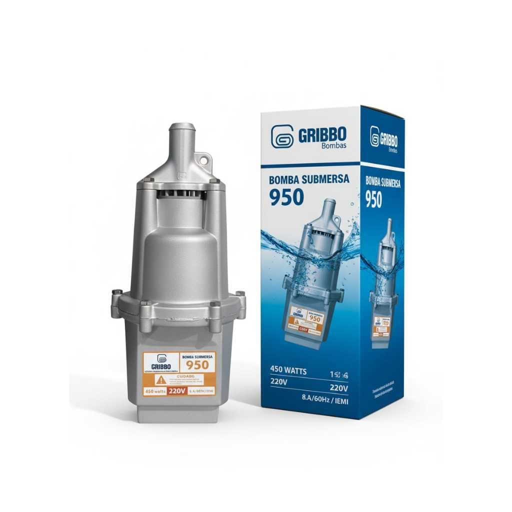 Bomba D'água para poço submersa 950 Saída 1'' 220v 450w