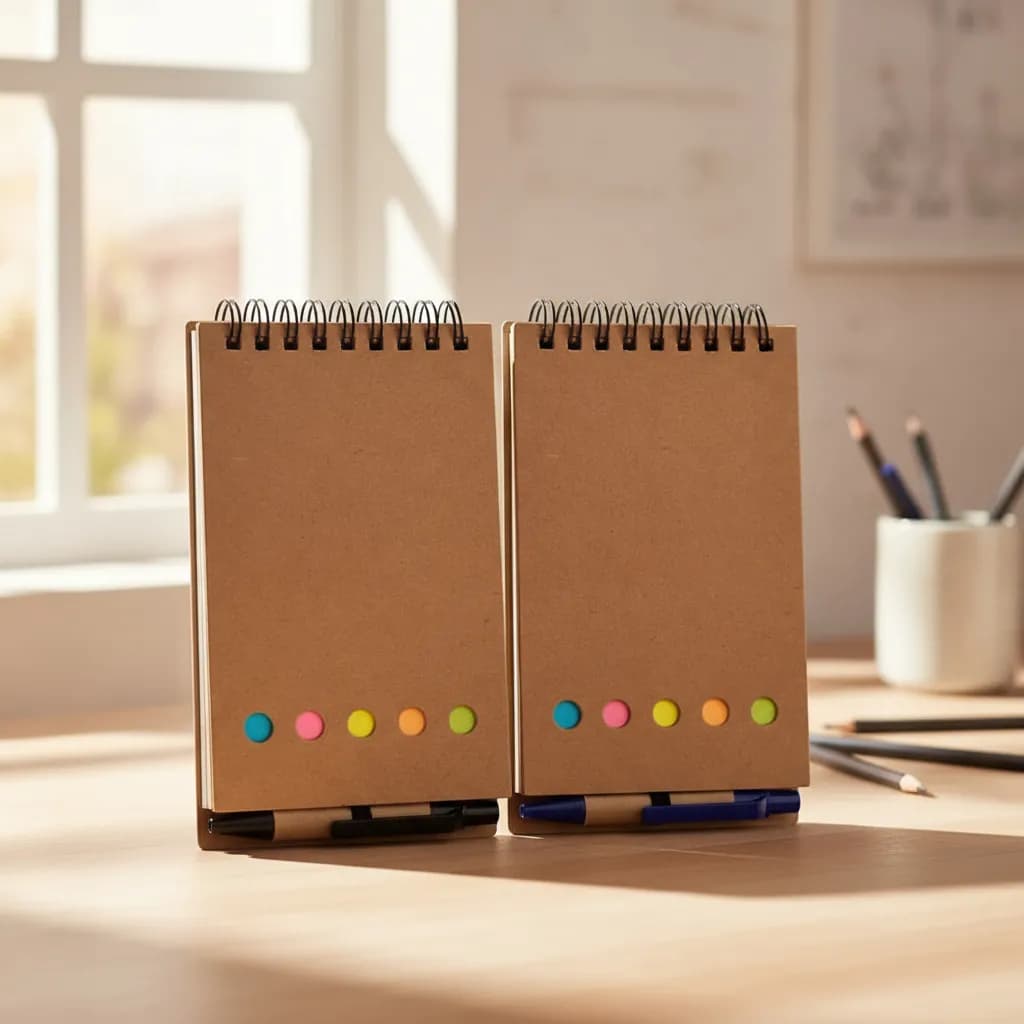 15 Bloco De Anotação Com Adesivo Colante