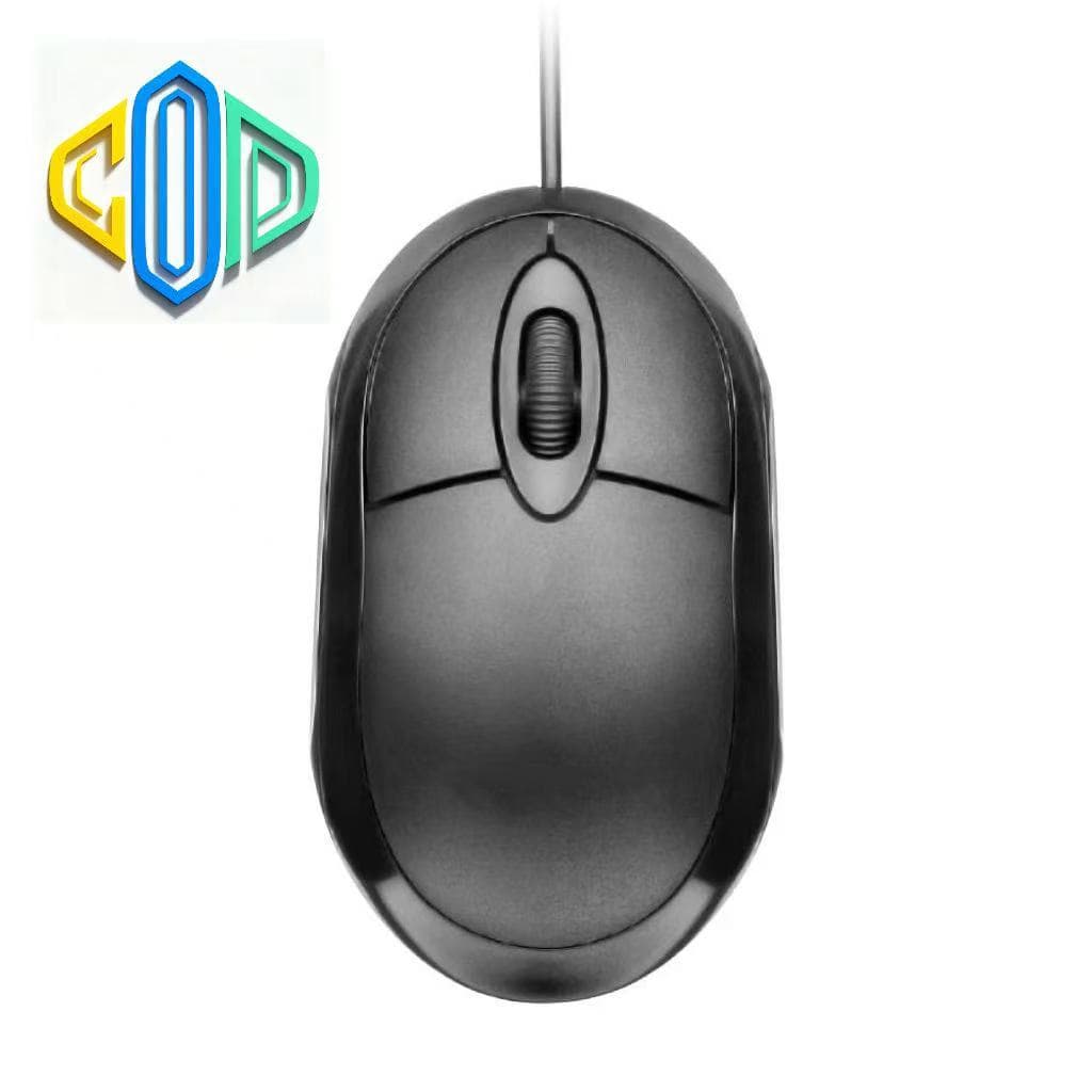 MOUSE USB óptico 1200 dpi com led mini Preto com Fio Notebook Computador ENVIO IMEDIATO cod