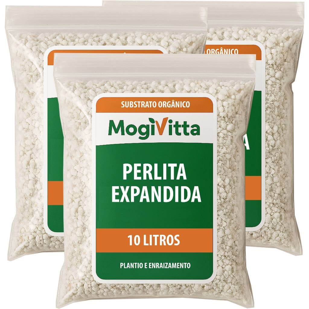 Perlita Expandida Adubo Orgânico Substrato para Plantio Germinação e Cultivo