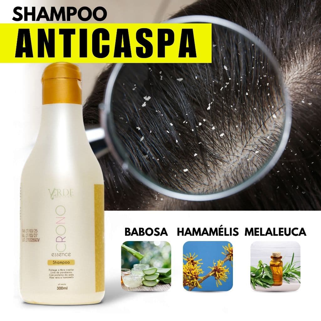 Shampoo Anticaspa Seborreia Coceiras Irritações Oleosidade No Couro Cabeludo Limpeza Profunda
