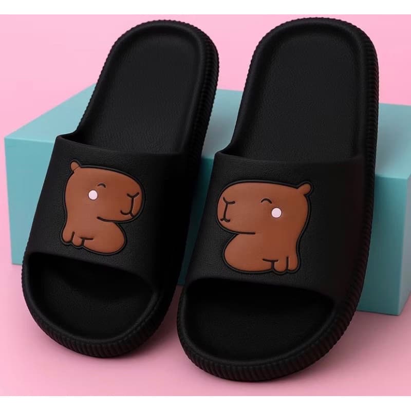 CHINELO NUVEM SLIDE FLAT MENINAS DE CAPIVARA VOLTA AS AULAS 27 ao 42
