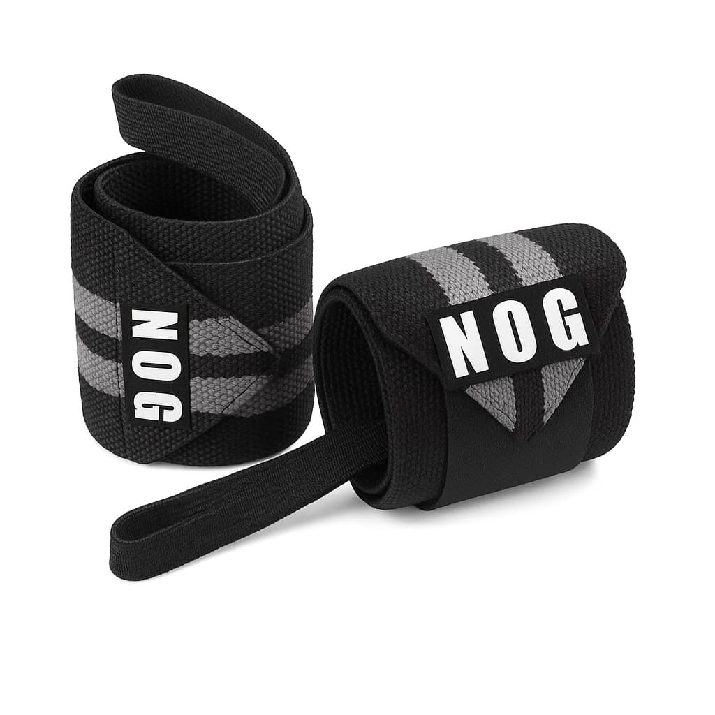 Par de Munhequeira pulso proteção Crossfit  para treino Musculação NOGUE FITNESS