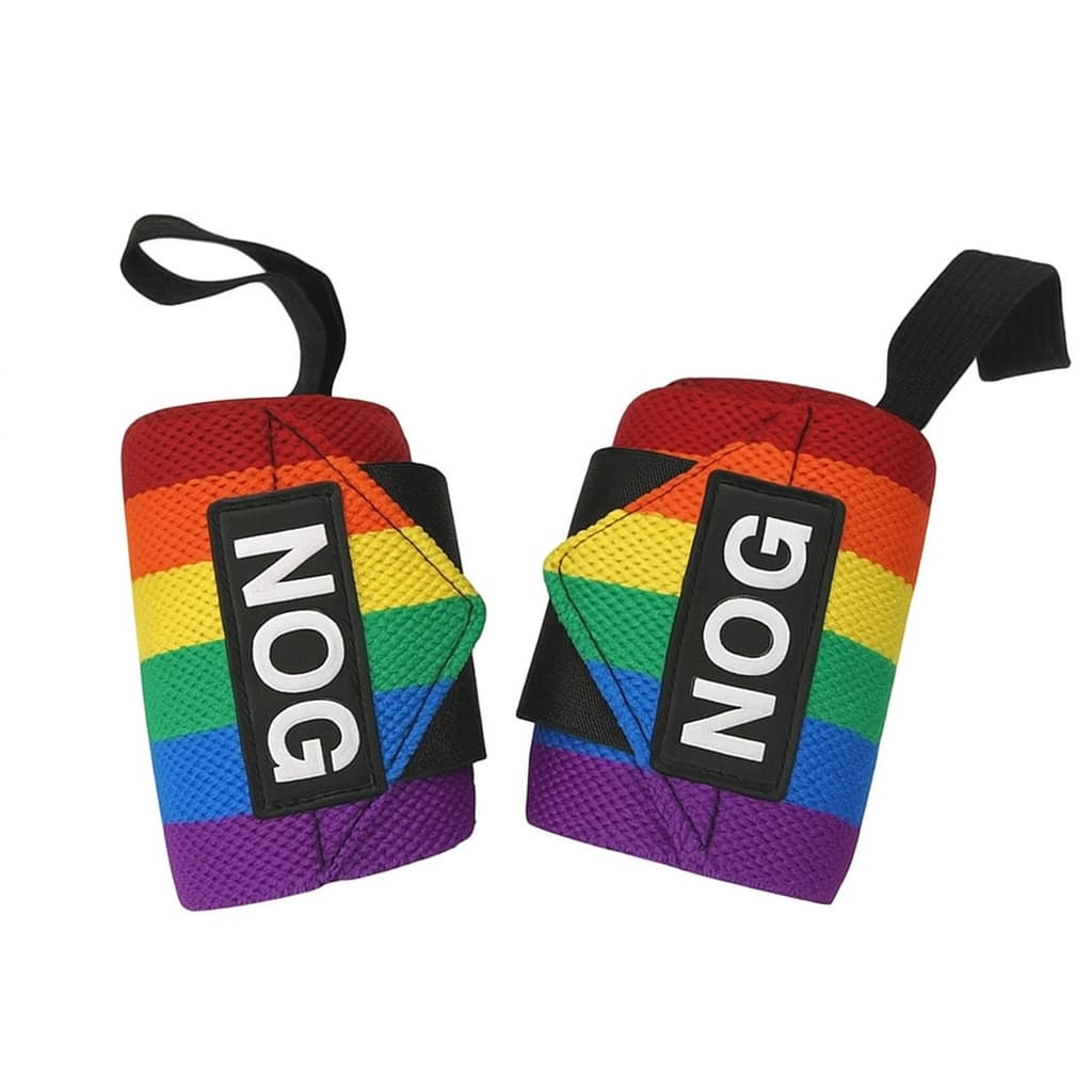 Munhequeira crossfit par pulso proteção elástico para treino Musculação Nogue