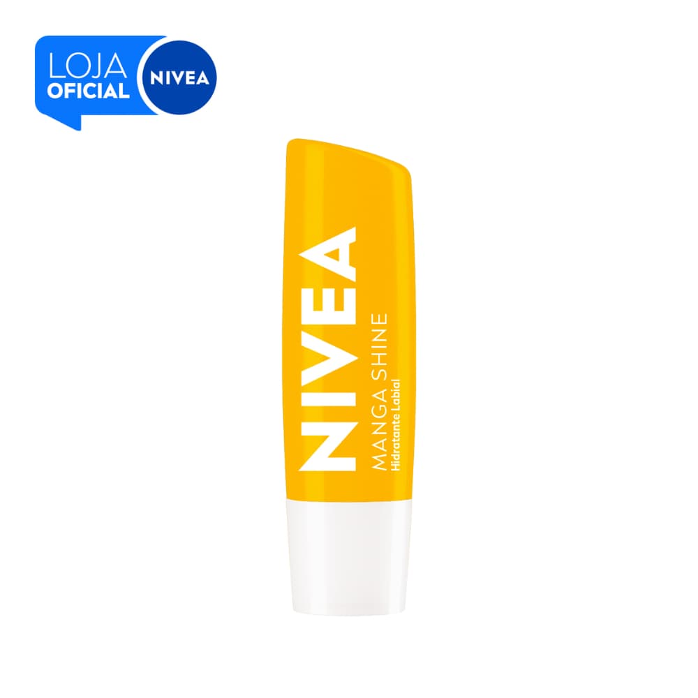Hidratante Labial NIVEA Manga Shine 4,8g – Brilho e Hidratação Intensa